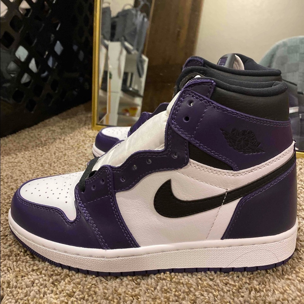 jordan 1 court purple gs